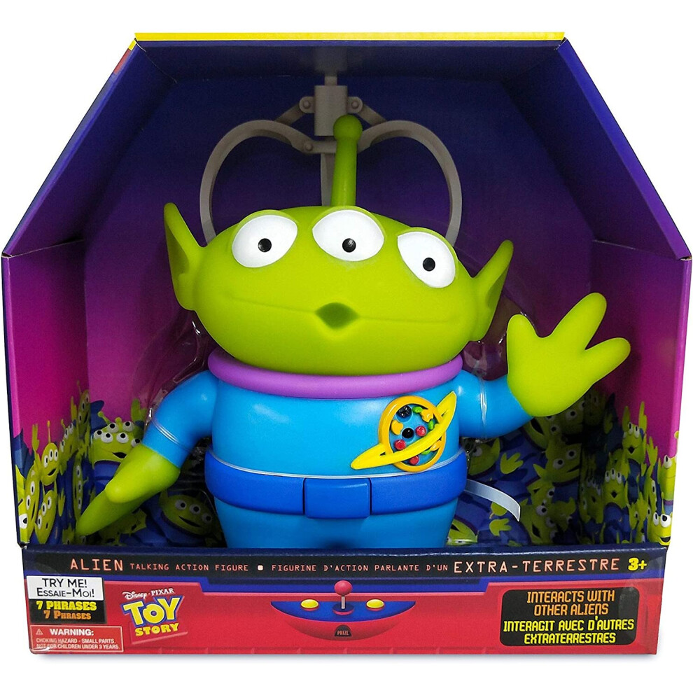 Disney Store Alien Action Story, 25.5cm/10 Features 7 English Phrases