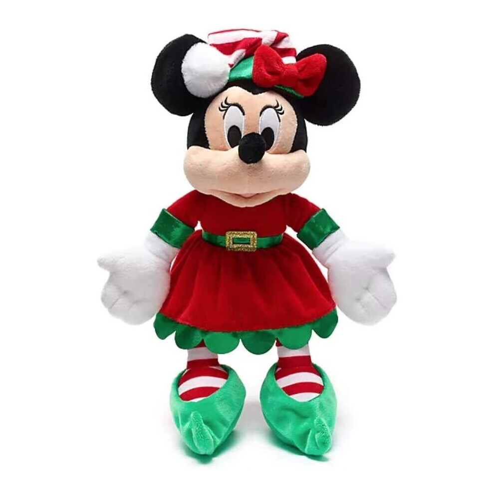Disney Minnie Mouse Holiday Winter Soft Plush Doll Toy