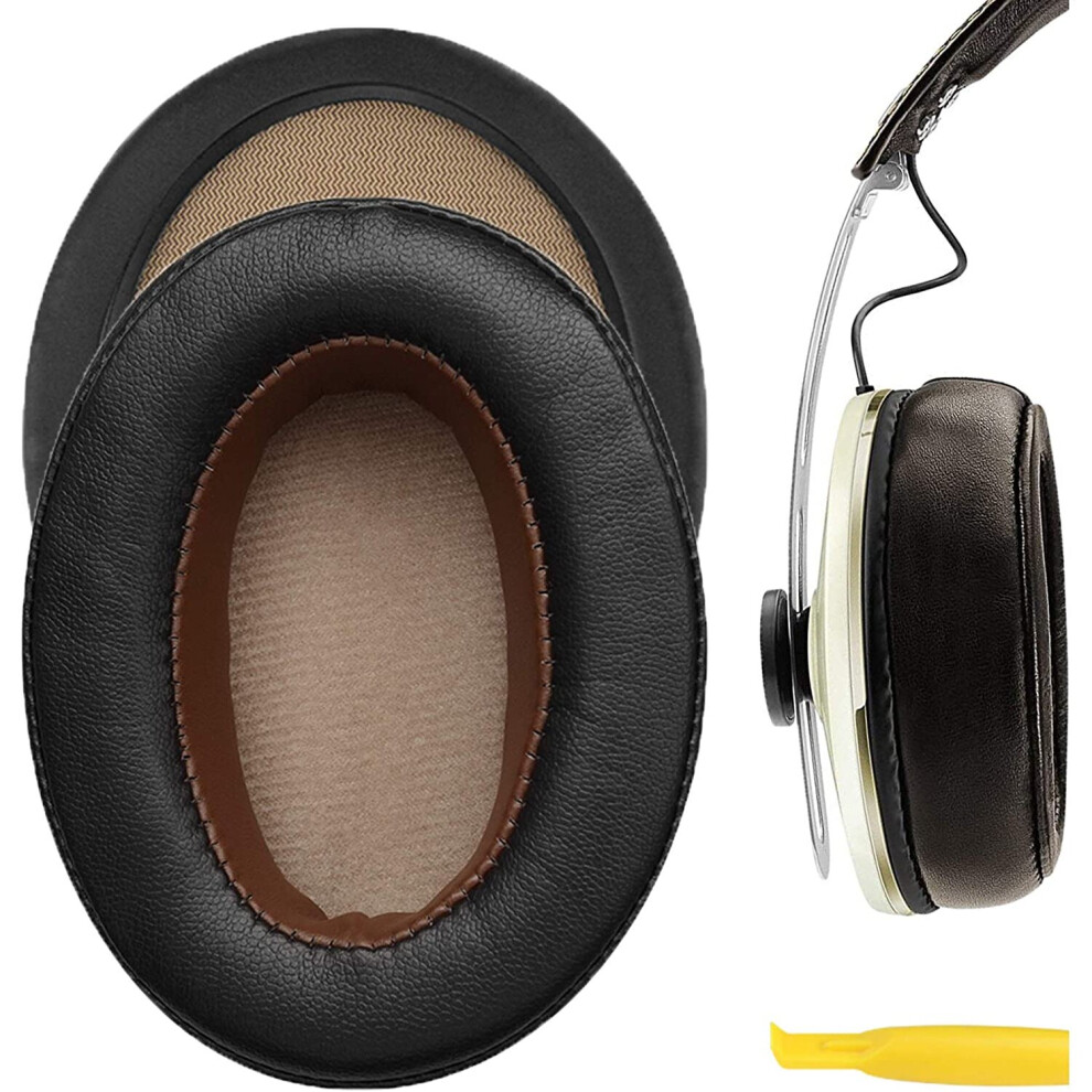 Geekria Quickfit Protein Leather Replacement Ear Pads For Sennheiser Momentum 2.0 Over-Ear Headphones Ear Cushions, Headset... 638170764752