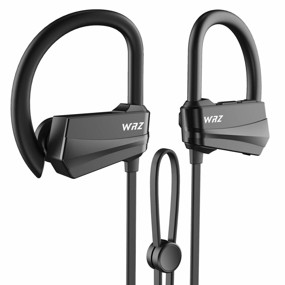 Waterproof Wireless Bluetooth Headphones, Running Earbuds (Black) Black 6932905359430