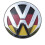 vw golf mk7 german flag - front badge inserts. gti, r32, tdi 1