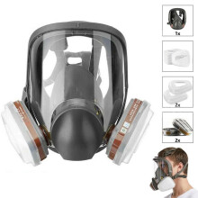6800 Maschera antigas a pieno facciale 15 in 1 Respiratore per vernice spray protettivo