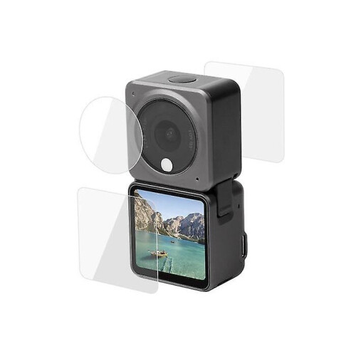 Screen Protector For Dji Action 2 Tempered Glass Screen Lens Protector Camera Accessories