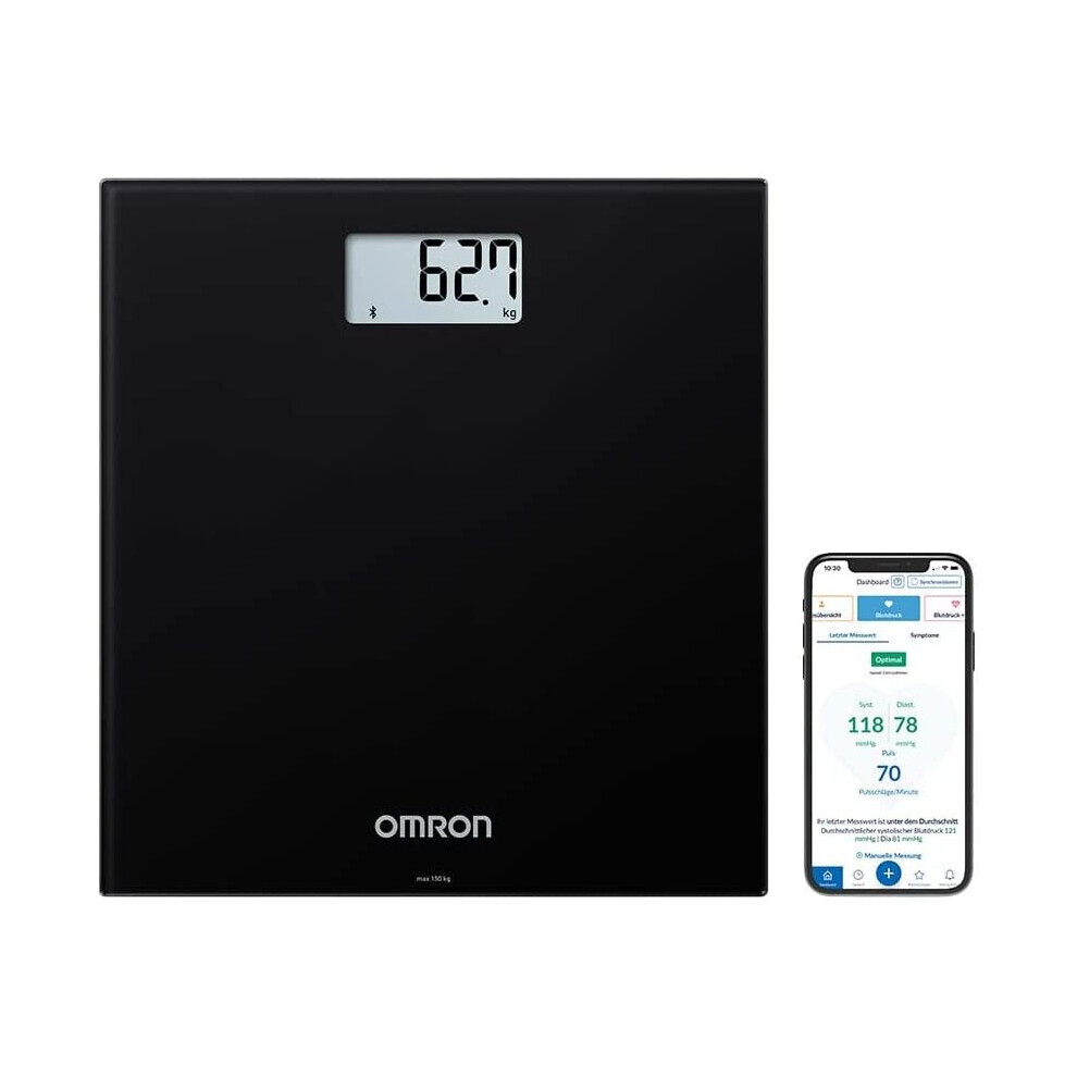 Omron Bathroom Digital Weighing Scales With Bluetooth Compatibility