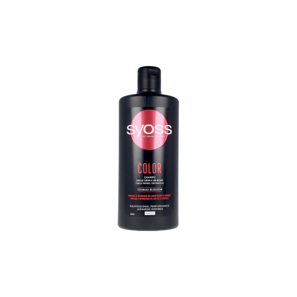 Syoss Shampoo For Coloured Hair Color Tech (440 Ml)