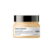 Máscara capilar - L'OREAL - Absolut Repair Gold - 250mL - Reparo para cabelos danificados - Brilho instantâneo