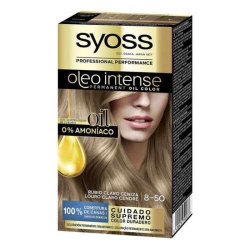 Syoss Oleo Intense 8-50 Rubio Ceniza Es