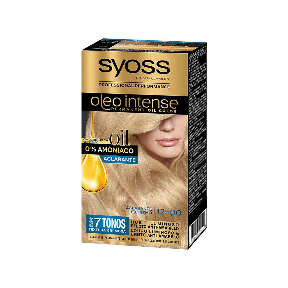 Syoss Dye No Ammonia Pack Olio Intense Nâº 12 (5 Pcs)