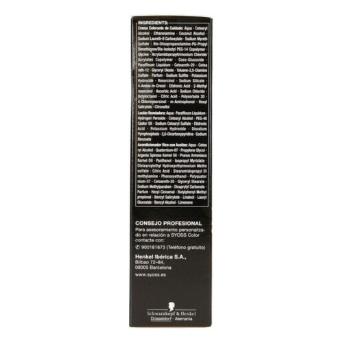 Permanent Dye Olio Intense Syoss Nº 7,10 Blonde Natural 2