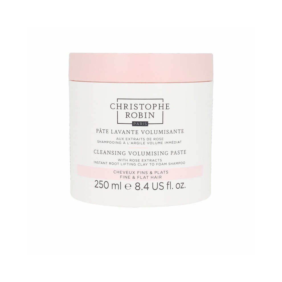 Christophe Robin Volumising Shampoo Rhassoul Clay & Rose Extracts Paste (250 Ml)