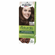 Teinture pour cheveux - Palette - Châtain chocolat - Naturelle - Sans ammoniaque - Pour tous types de cheveux