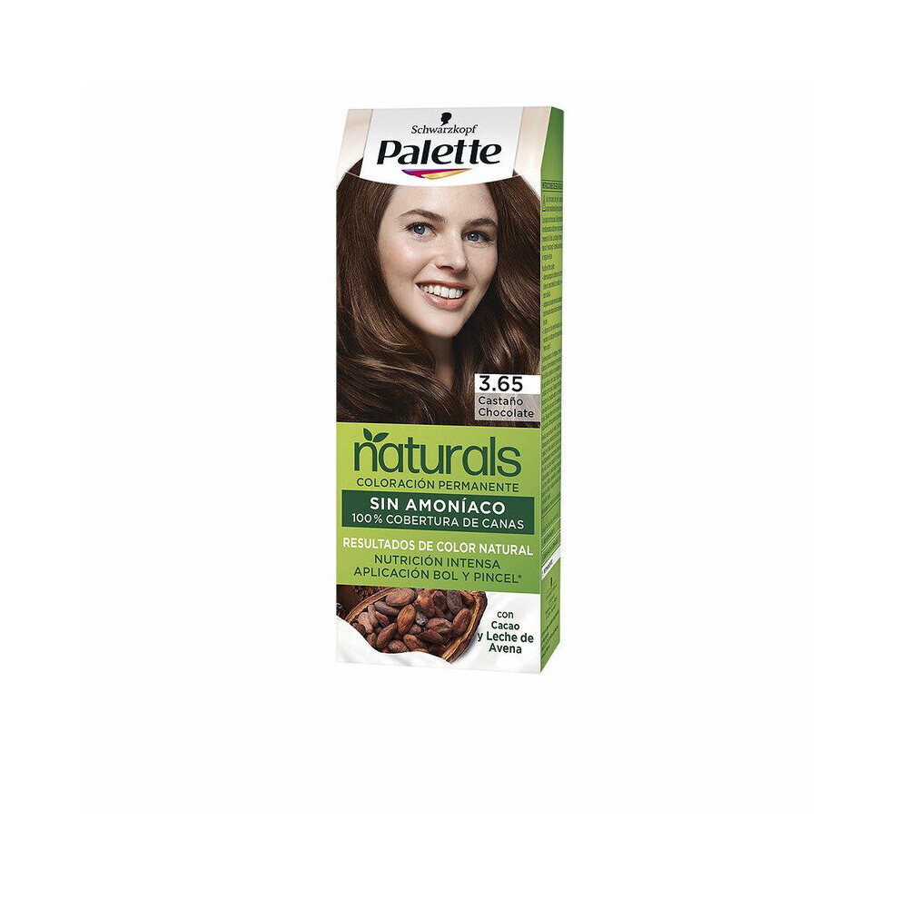 Schwarzkopf Permanent Dye Palette Natural Nâº 3.65