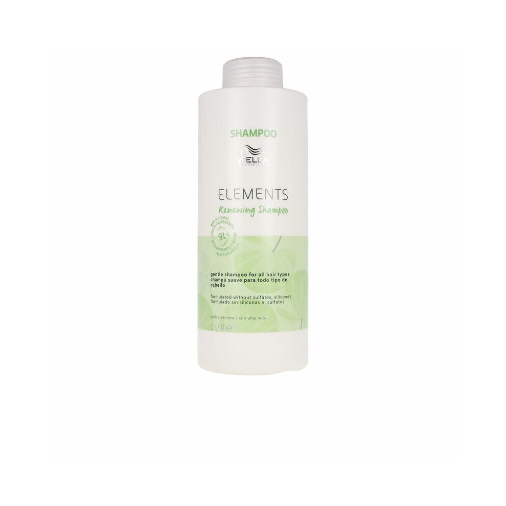 Restorative Shampoo Elements Renewing Wella Elements (1000 ml)