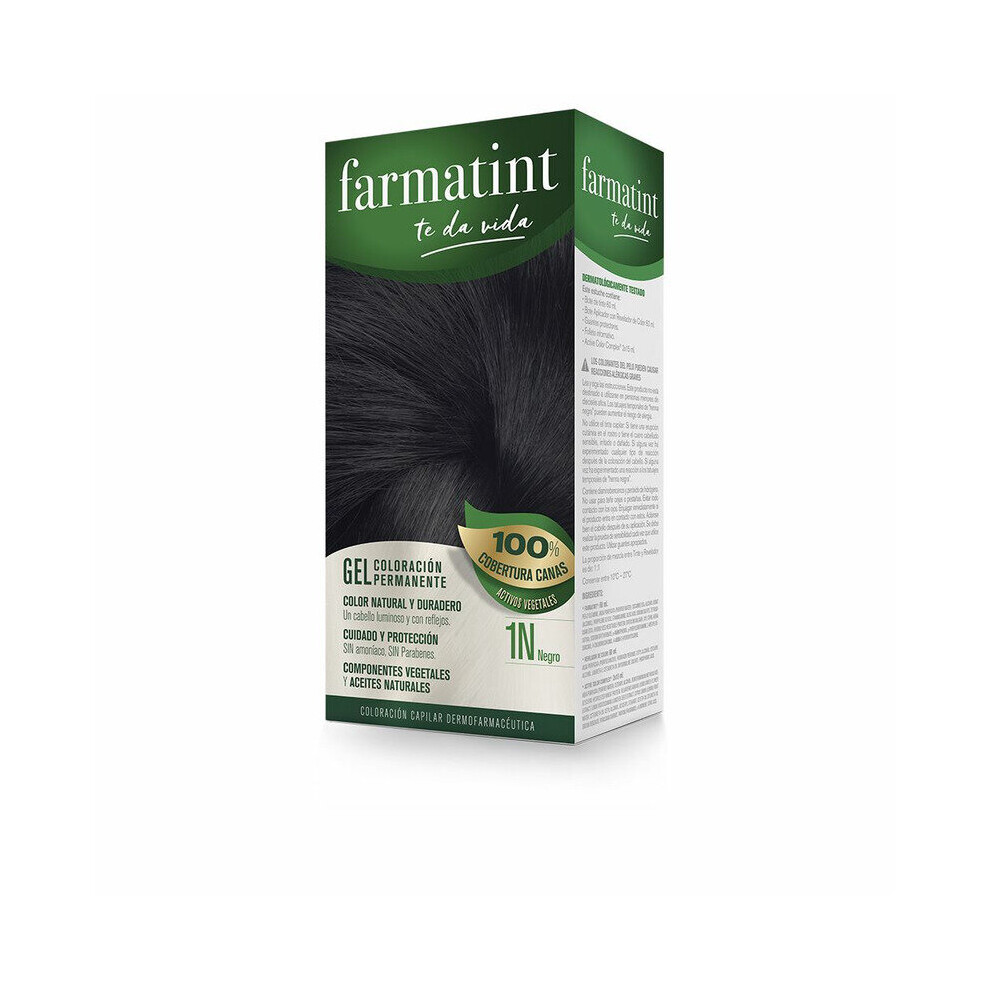 Farmatint Permanent Dye 1N-Negro Gel