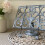 Cast Iron Floral Cookbook Stand in Grey 2