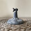 Cast Iron Floral Cookbook Stand in Grey 6