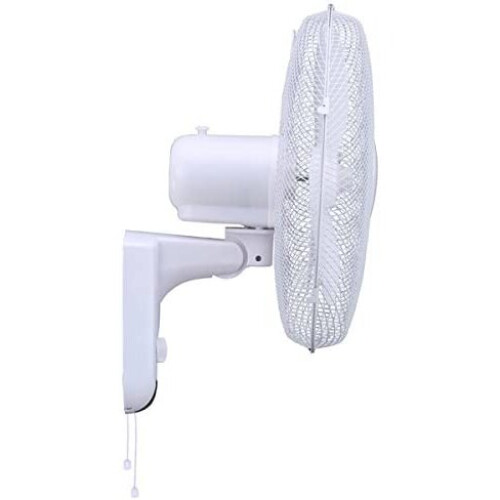 Igenix Igenix DF1656 Wall Fan, 16 Inch, 3 Speed, Quiet Operation, Adjustable Angle, White 1