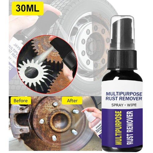 2pcs Rust Remover Spray Multipurpose Car Maintenance Cleaner Derusting Spray 2
