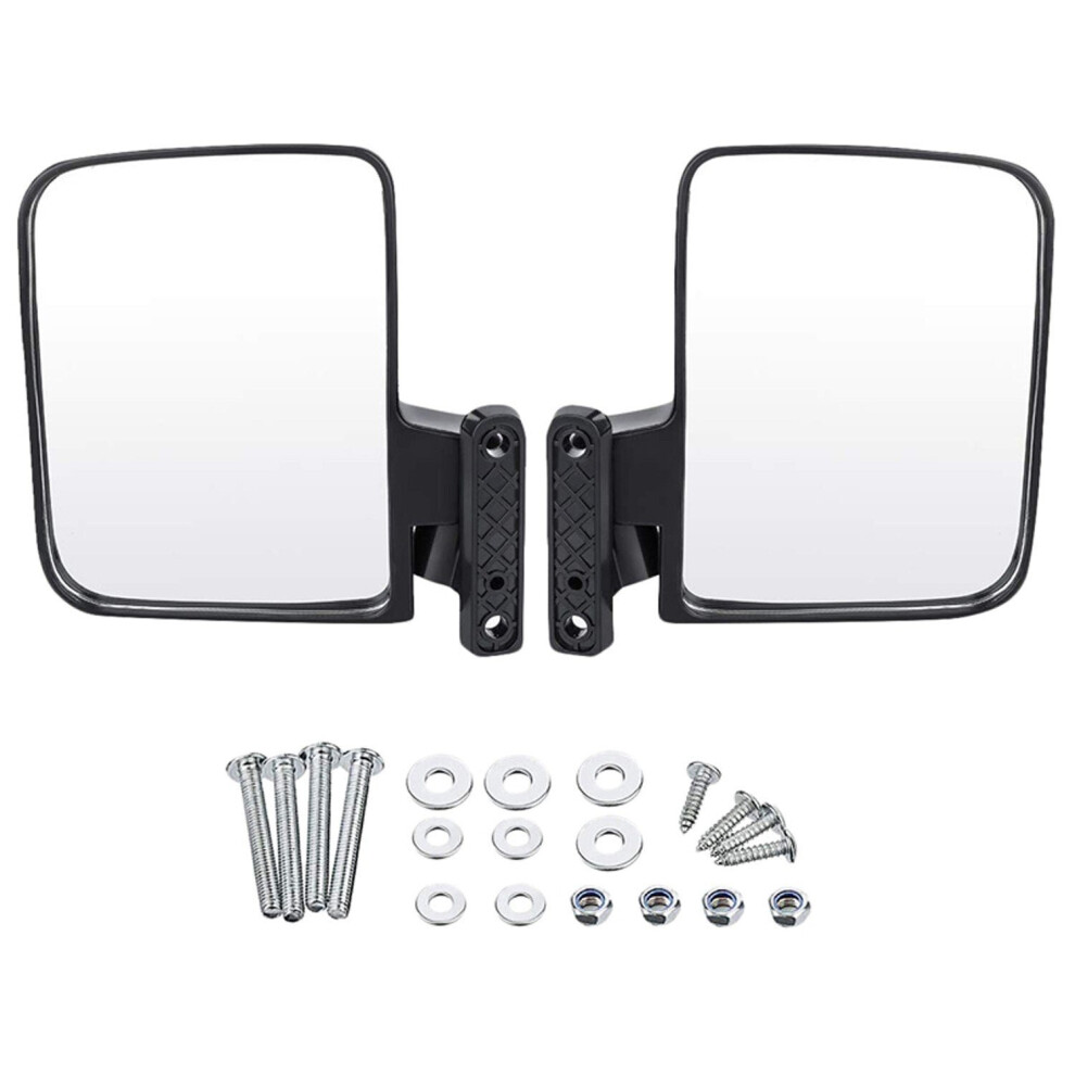 Cart Reversing Mirror Field Car Convex Side Rearview For Carts Clubs 3654659181244