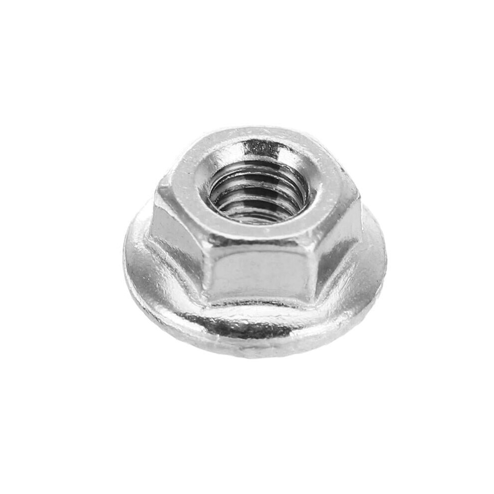 M3sn5 50Pcs M3 304 Stainless Steel Hex Serrated Flange Lock Nuts 3654659462749