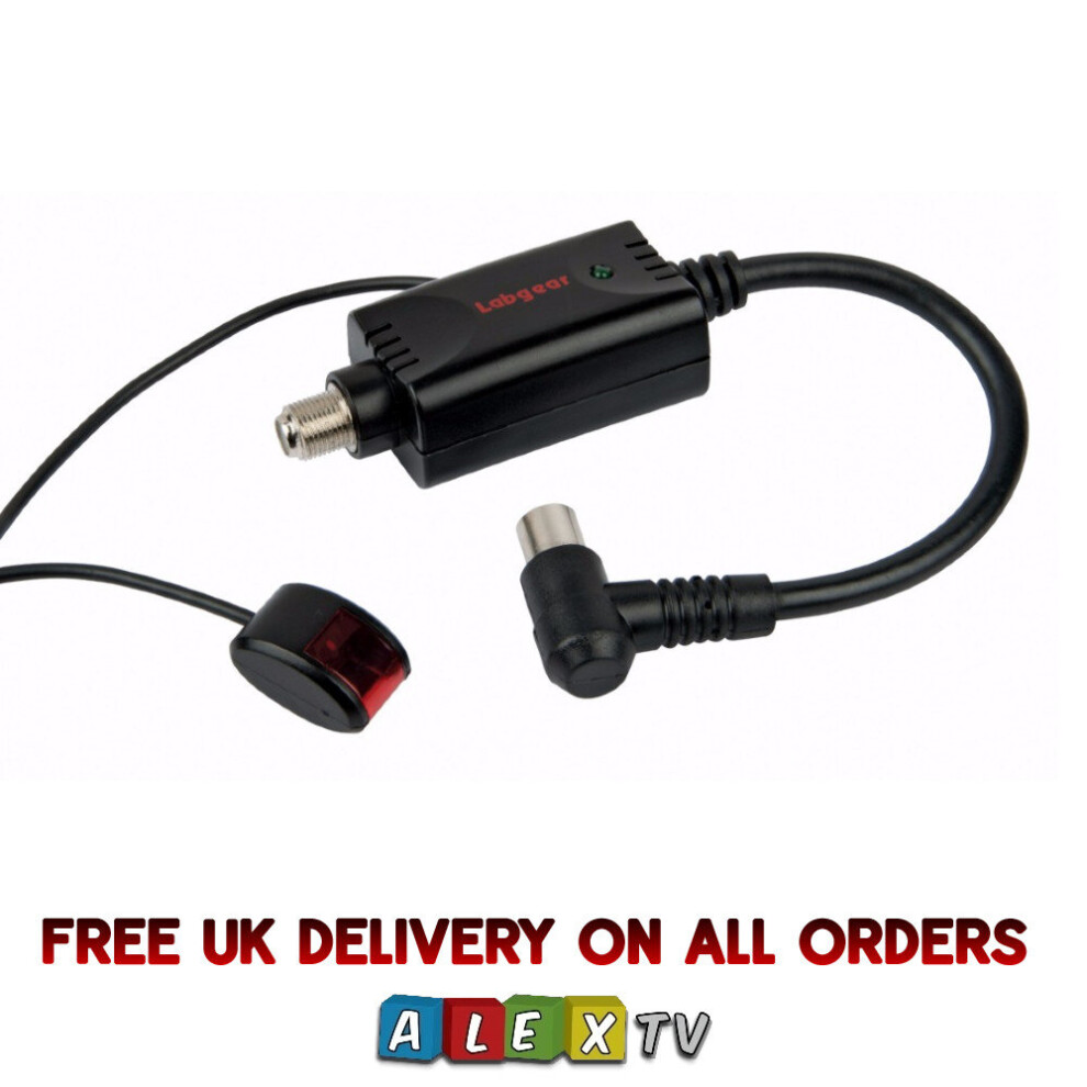 Labgear Digilink Magic Eye Ir Remote Extender Sky, Sky+, Sky+Hd Receivers Red 3301414142377