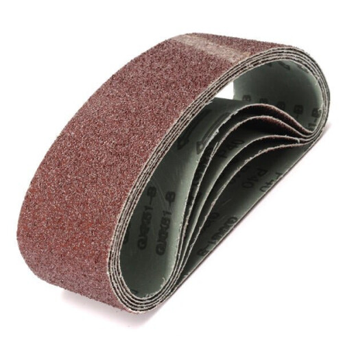 5pcs 533x75mm 40 Grit Grinding Sanding Belt Abrasive Tool 1