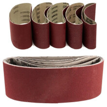 5pcs 457x75mm Sanding Belt 60/80/100/120/240 Grit Abrasive Belts Polishing Tool