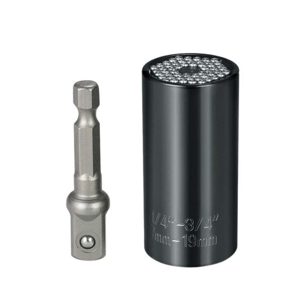 7Mm-19Mm Multi-Functional Universal Socket Metric Wrench Power Drill Adapter Set Professional Repair Tools 3654659283832