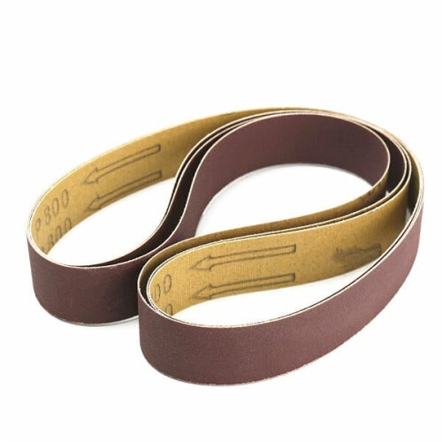 3pcs 760x25mm 800 Grit Sanding Belts Abrasive Sanding Paper 1