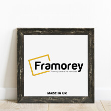 (30x30 Inch) Square Size Black Vintage Distressed Photo Frames Picture Frame Handmade Wood Effect Wall Art Poster Frames Home Décor Frame