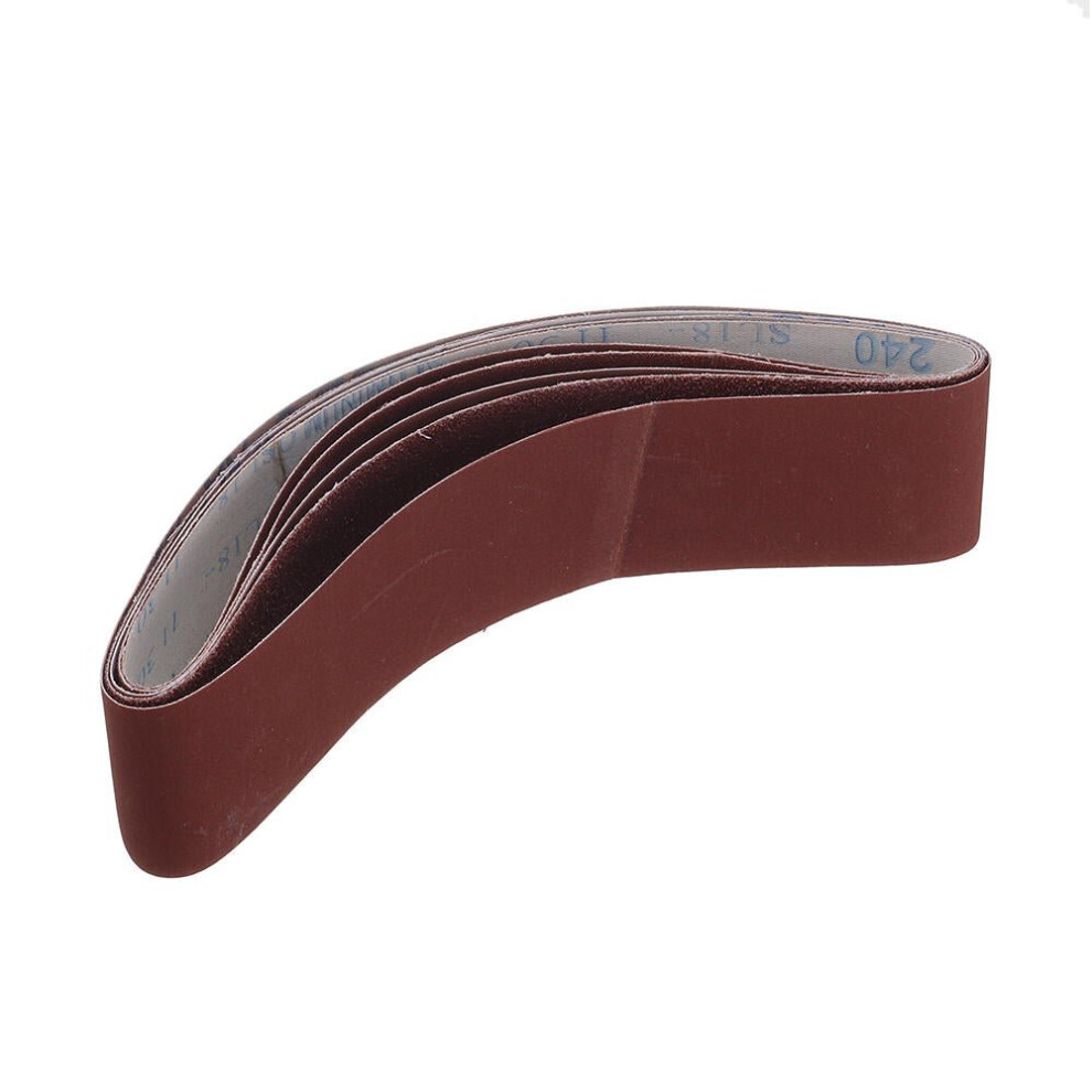 (40#) 10Pcs 40 to 1000 Grit 533x50mm Sanding Belt For Angle Grinder Belt Sander Attachment