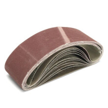 (240#) 11pcs 75mm x 533mm 180/240/320/800 Grit Sanding Belts Abrasive Tools