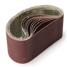 (40 GRIT) 10pcs 100 x 610mm Sanding Belts 40-120 Grit Aluminium Oxide for Sander