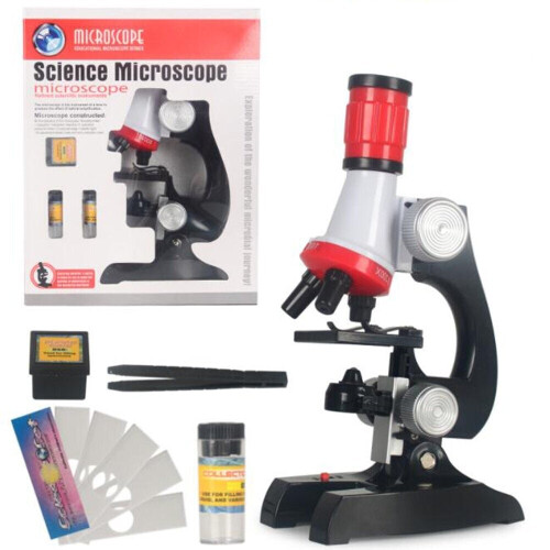 ABS & Electronic Component Optical Biological Stereo Microscope for Children Science Toys 1