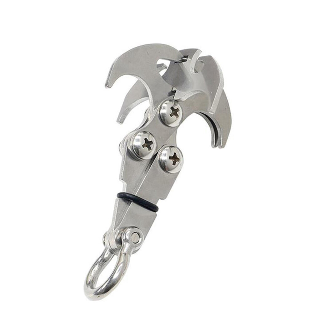 304 Stainless Steel Climbing Claw Gravity Grappling Hooks Survival Tool