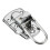 7645mm Chrome Plated Drawbolt Closure Latch Case Latch Key Locking 5