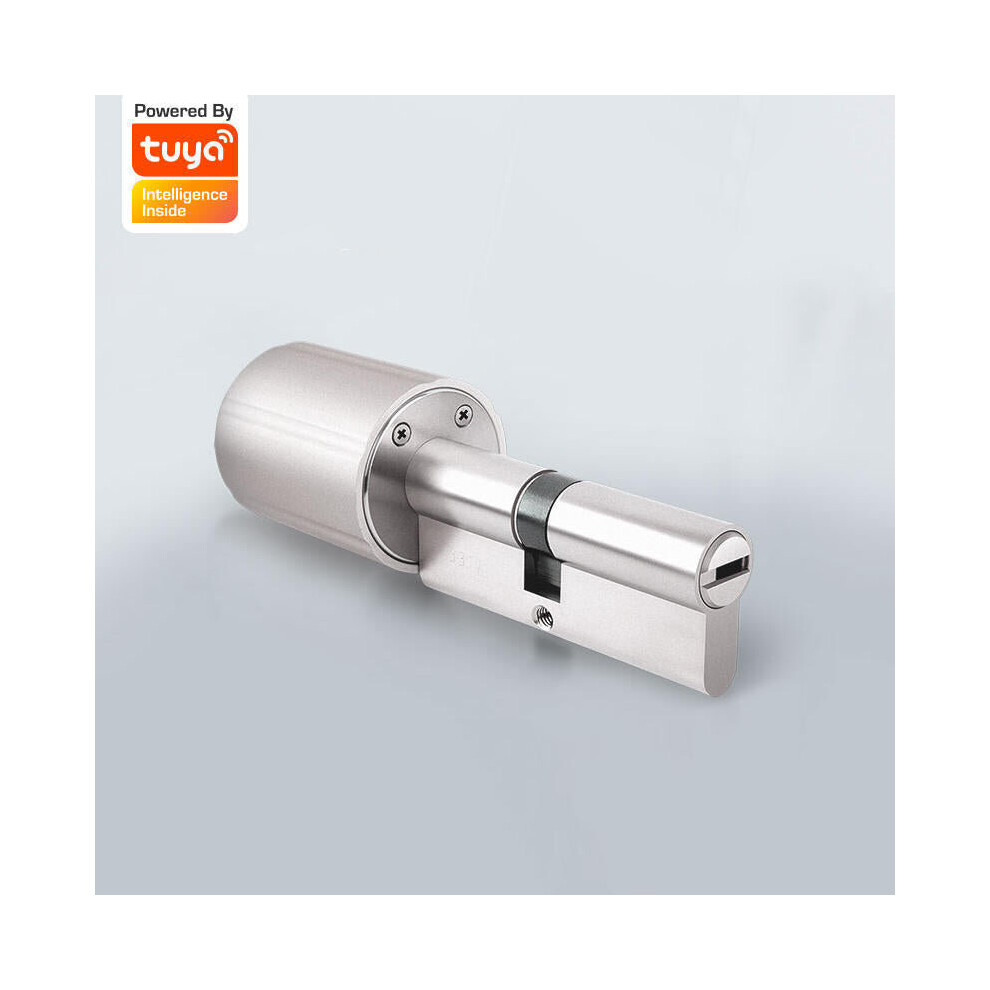 Photos - Door Lock GreenZech  Smart Lock Core Cylinder Tuya Intelligent Security  128-Bit Encryption With Keys Connected to Tuya Sma (90-45/45MM)