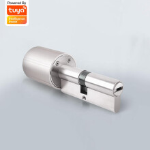 (100-50/50MM) Smart Lock Core Cylinder Tuya Intelligent Security Door Lock 128-Bit Encryption With Keys Connected to Tuya Smart Home System