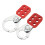 (25mm) Master Lock Lockout Hasp Industry Security Six Couplet Clasp Lock Insulation Manufactures Padlock 4