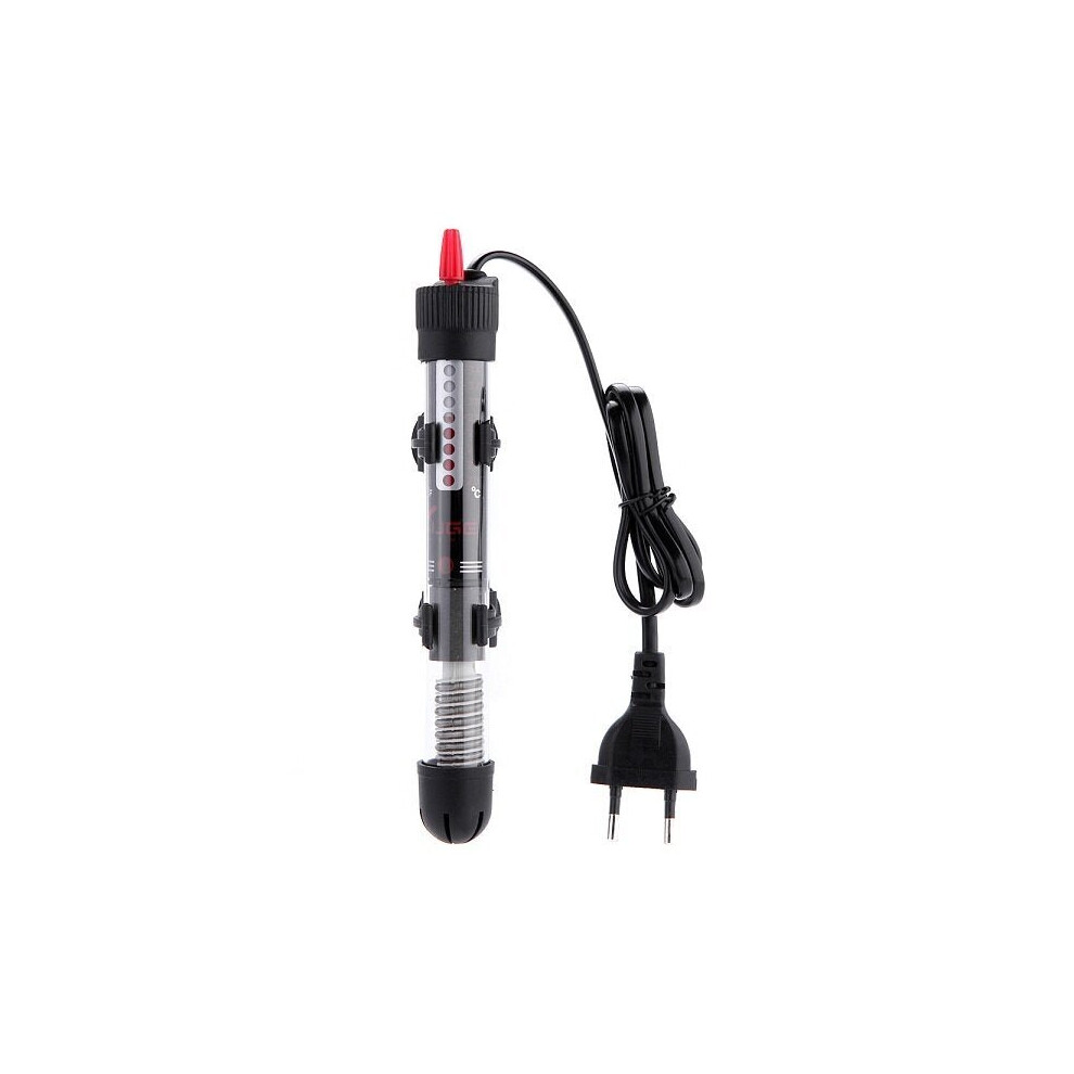 (25W) 25/50/100/200W Aquarium Heater Submersible Fish Tank Water Heater Thermometer