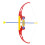 Classic Archery Shoot Game Set Develop Skill Novelties Toys for Young Kids 6