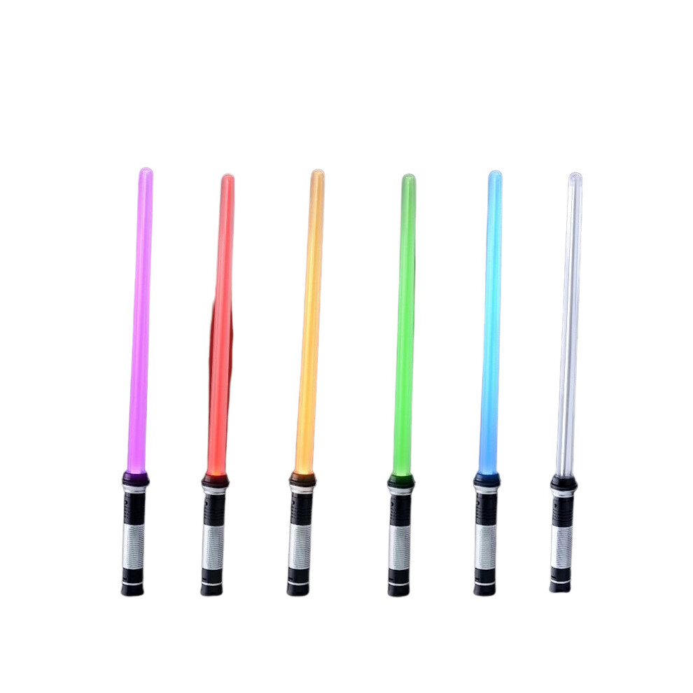 Star Wars Lightsaber Sensor Color Changing Retractable Laser Sword