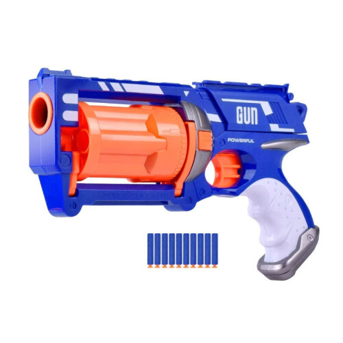 (Standard) Continuous Shooting Gun With Target and Soft Hole Bullets