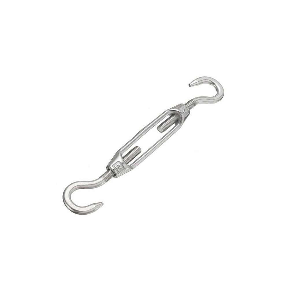 (M5) 4/5/6/8/10M Hook To Turn Buckles 304 Stainless Steel Open Body Buckle