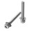 88Pcs M5 Hex Socket Knurled Cap Head Screw 304 Stainless Steel Bolt Assortment Set 7