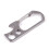 (Silver, M) Titanium Alloy Mini Tweezer Portable Emergency CNC Clip Tool 14