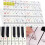 Piano Key Stickers Keyboard Tune Kit 6
