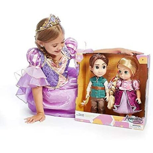 Doll Disney Store Rapunzel and Flynn Special Limited Animator Set on OnBuy