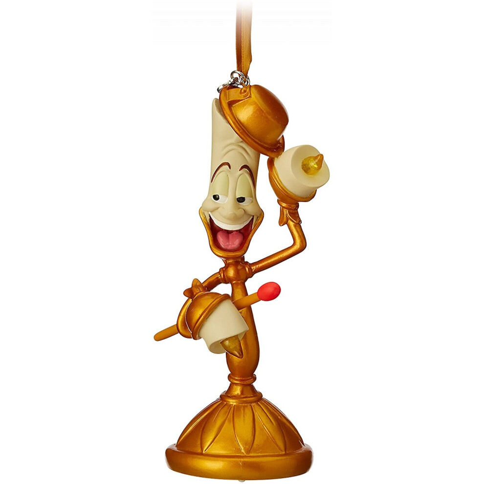 Disney Lumiere Light-up Sketchbook Ornament - Beauty And The Beast