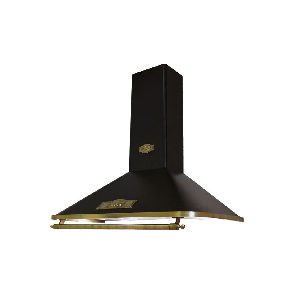 Kaiser (Black) Empire 90Cm Chimney Cooker Hood Black